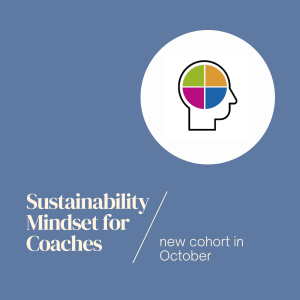 Read more about the article New Cohort Starting October 7: The Sustainability Mindset for Coaches